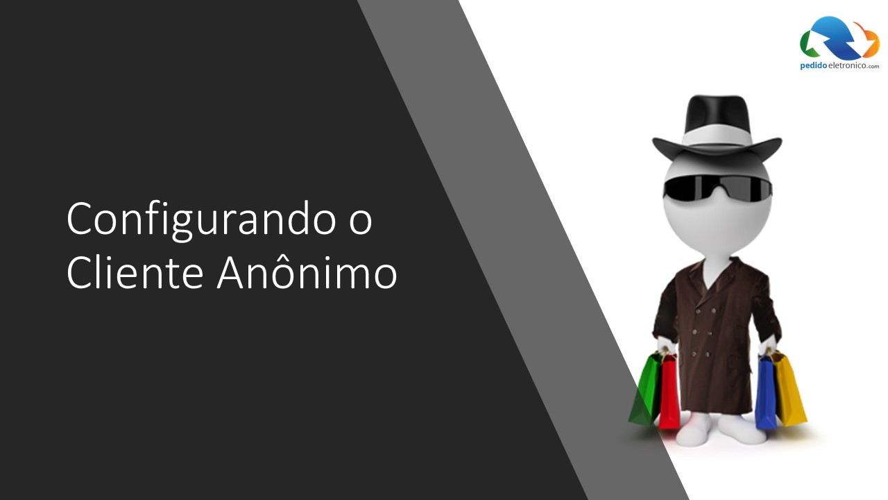 Configurando o cliente anônimo